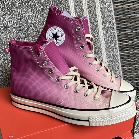 Converse Chuck Taylor 70 All Star Hi Rose Maroon/Naples MENS - Picture 6 of 16